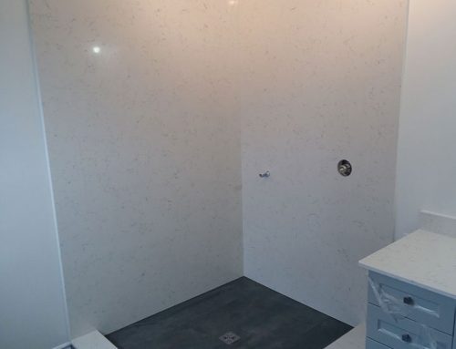 Lyra Silestone Quartz shower