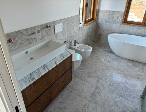 Statuarietto Marble Honed Bathroom